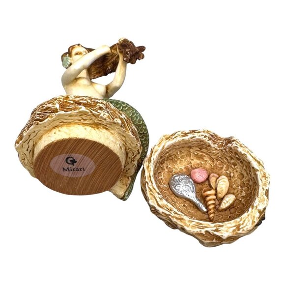 Mirari Mermaid By Tales Of Gramarye Harmony Kingdom Trinket Jewelry Box Isle - Picture 4 of 13
